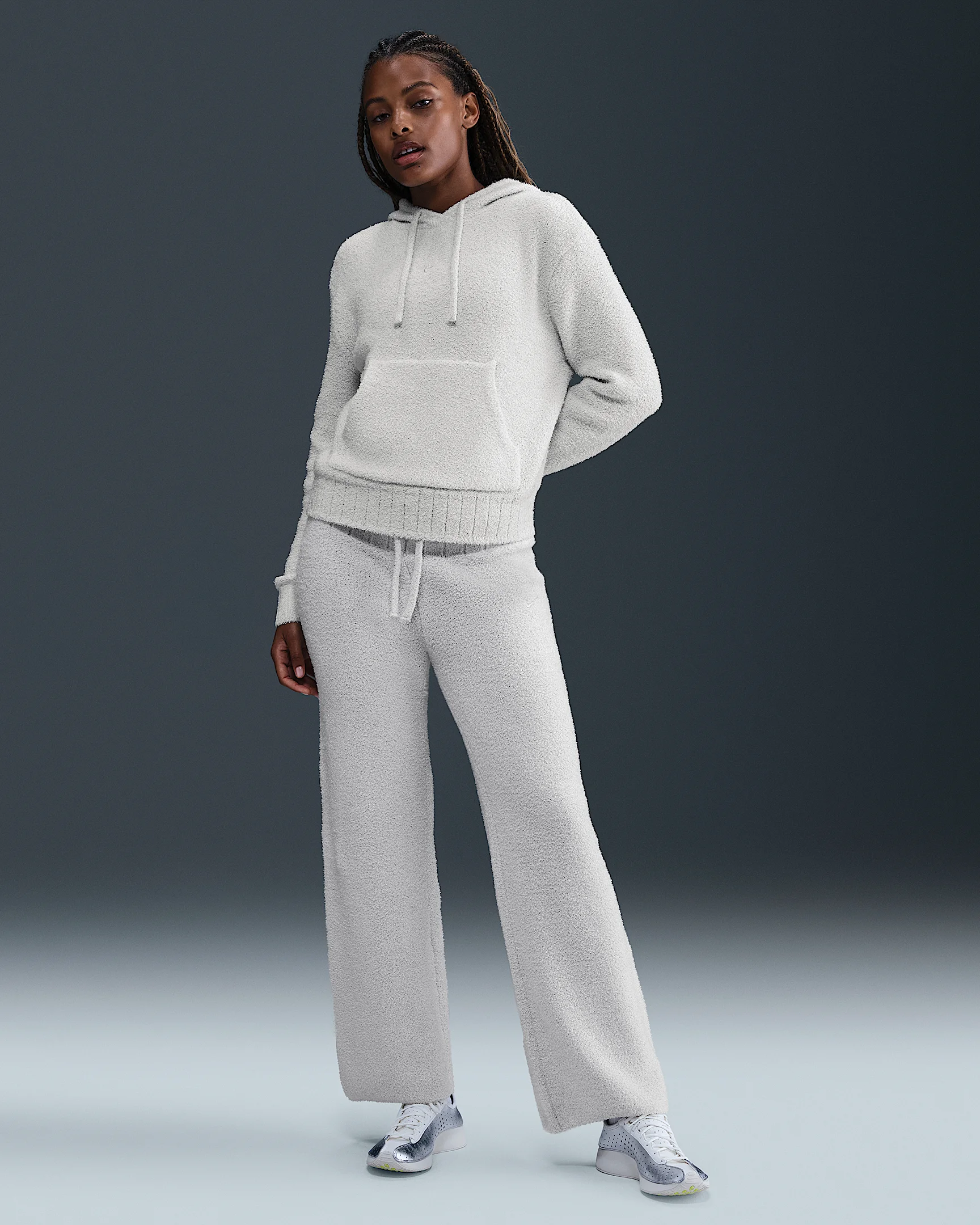 Nike Sportswear Phoenix Cozy Bouclé Women's Slim Knit Pants - 1