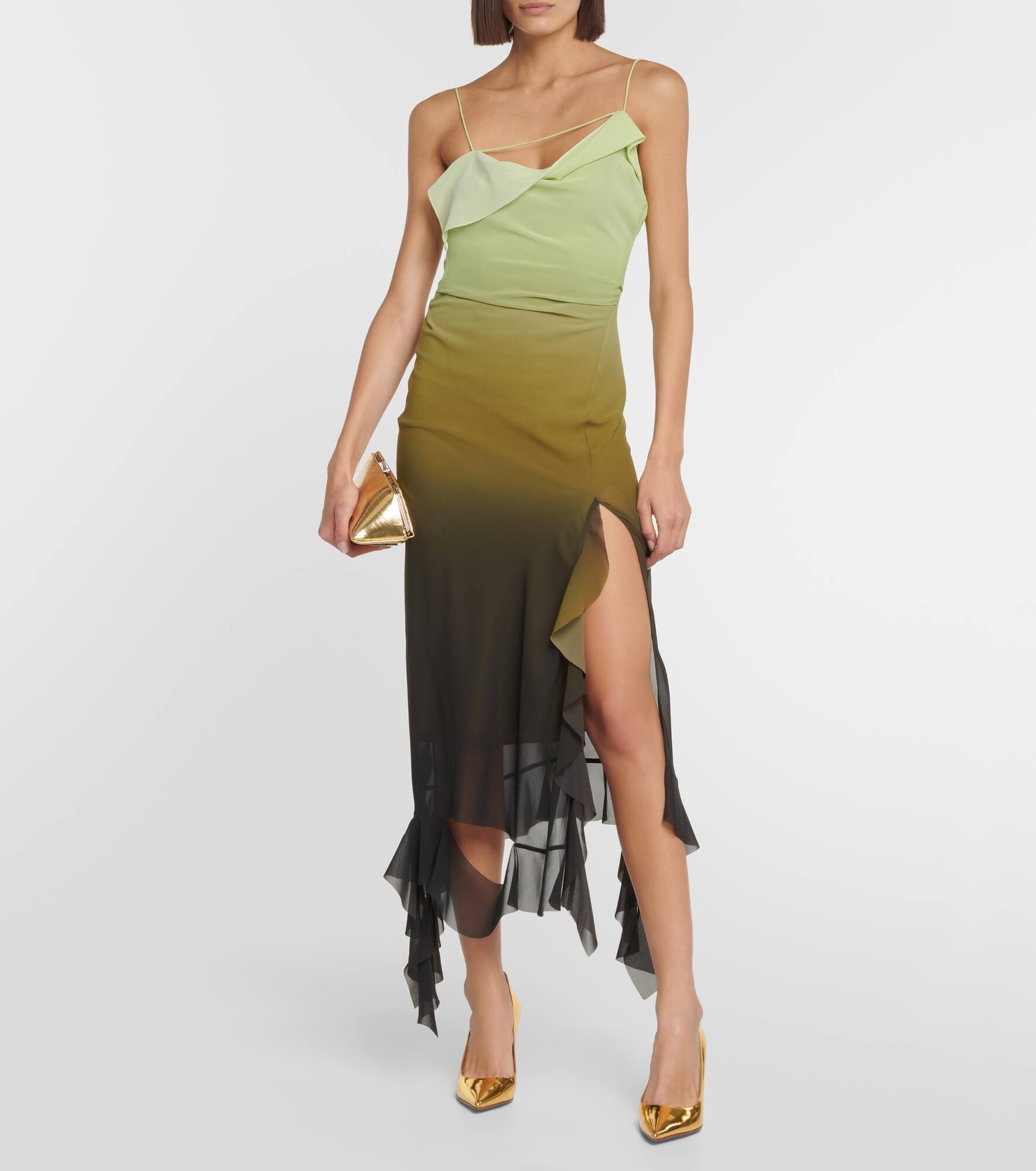 Ami mirrored leather pumps - 2