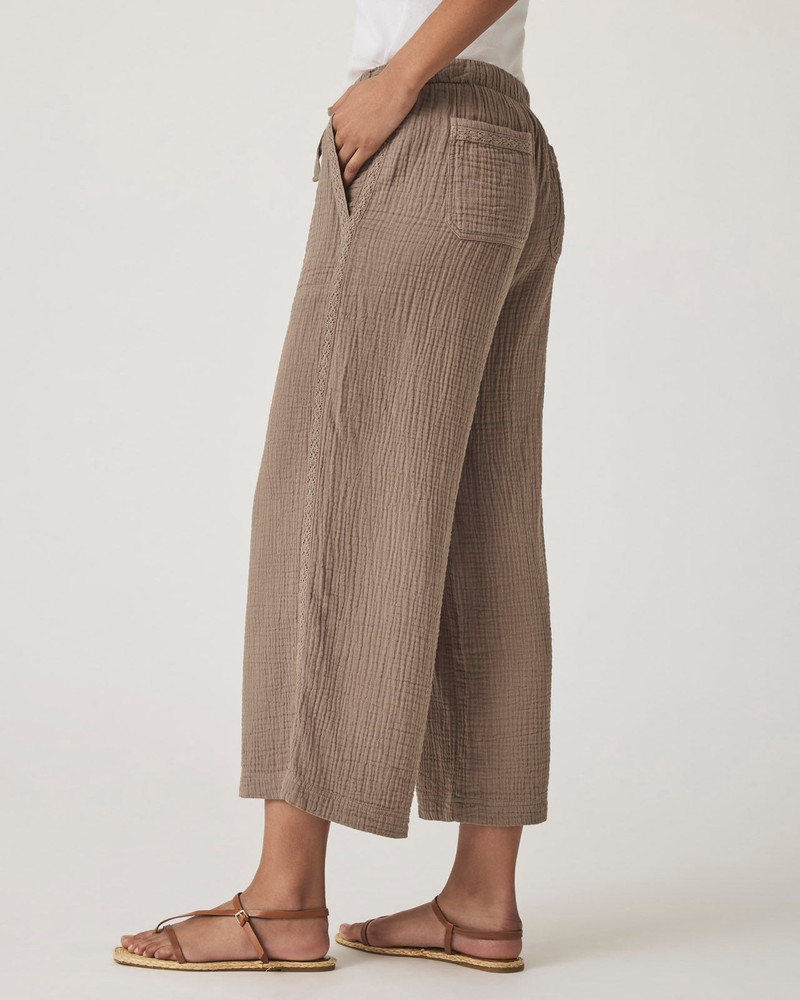 Kit Gauze Crochet Palazzo Pant 4