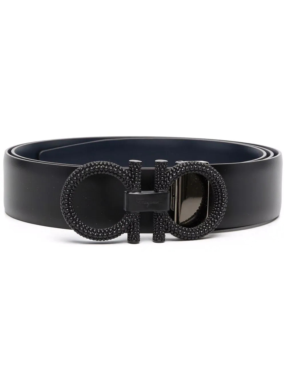 Gancini-buckle belt - 1