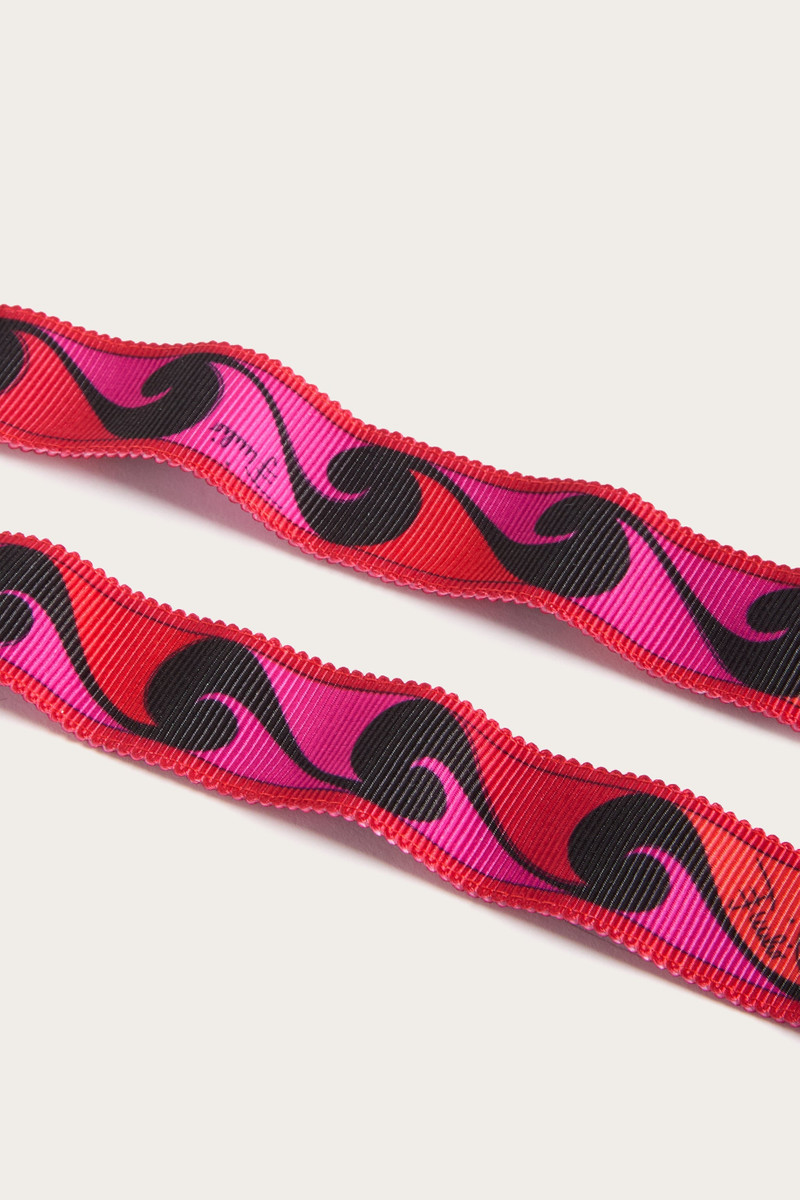 ORCHIDEE PRINT SILK BANDANA 3