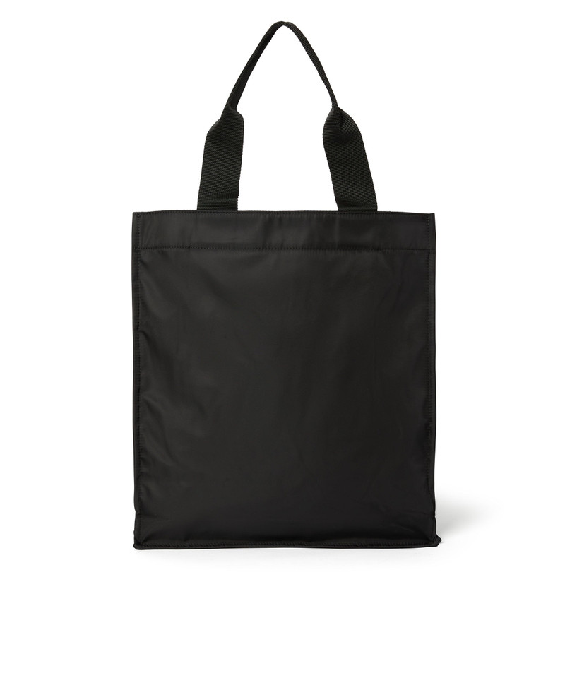 MSGM MSGM signature nylon tote bag with brush stroke logo outlook