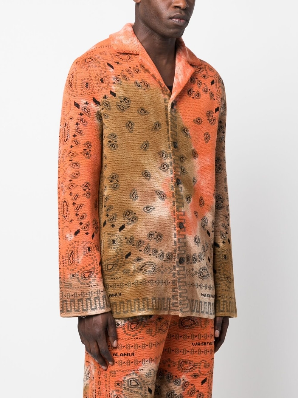 bandana-print cotton shirt - 3
