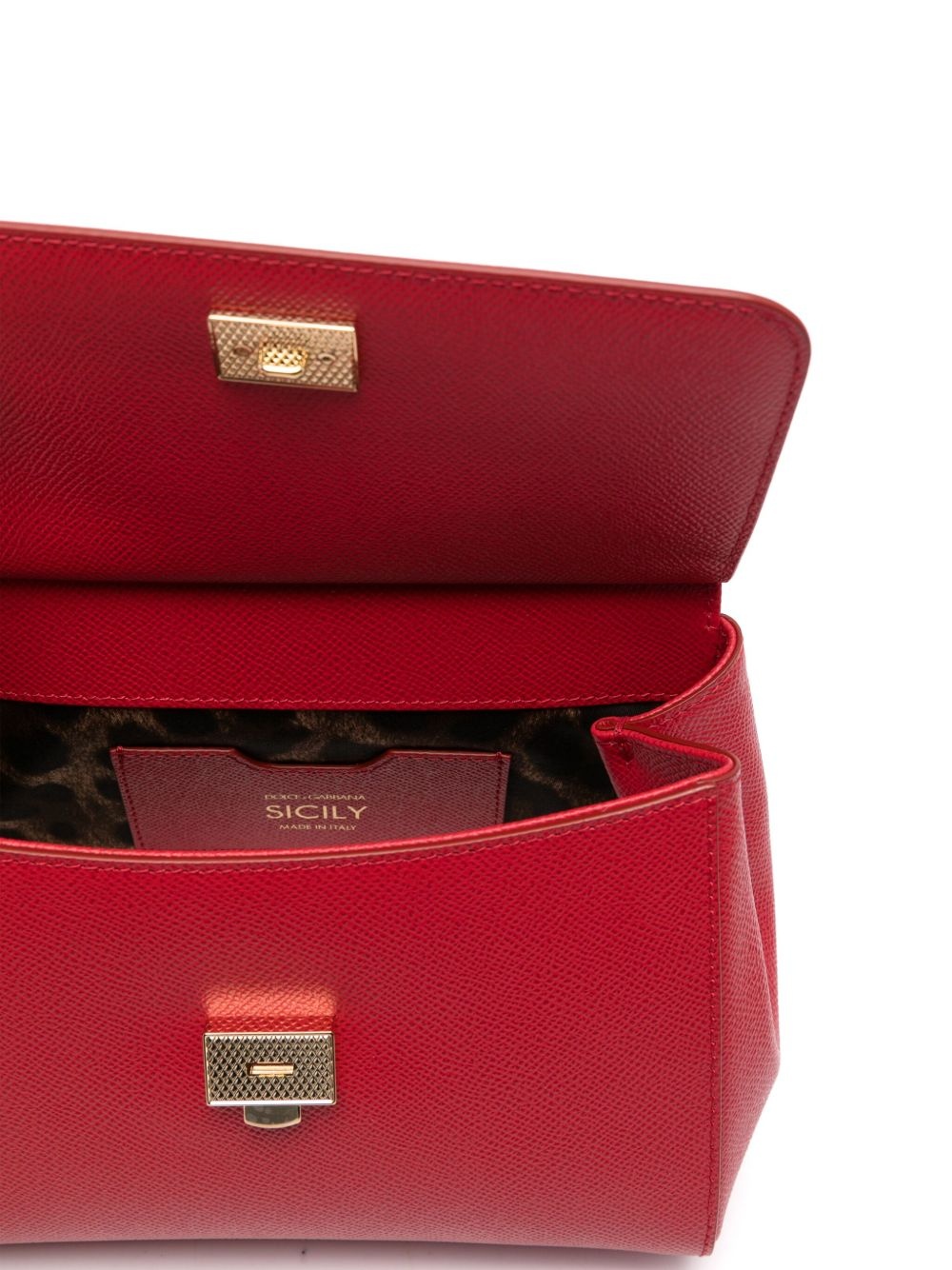 leather tote bag - 5