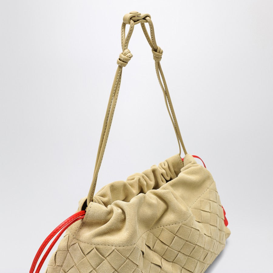 Bottega Veneta Women Tapioca Night Dustbag In Woven Suede - 5