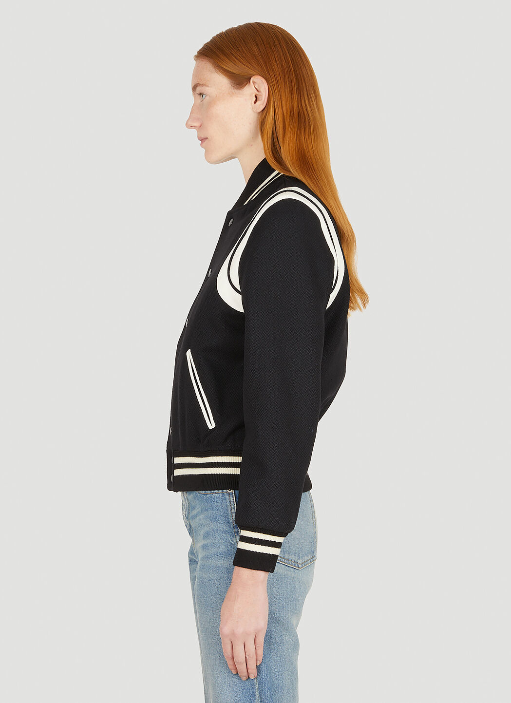 Wool Baseball Jacket - 3