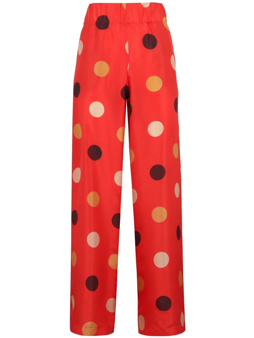 polka dot-print trousers - 1