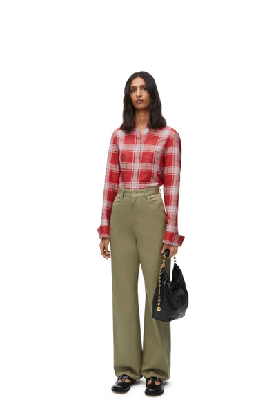 Loewe Shirt in cotton and silk outlook