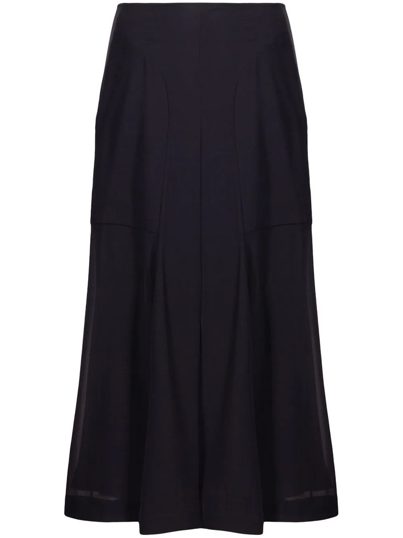 high-waisted midi skirt 1