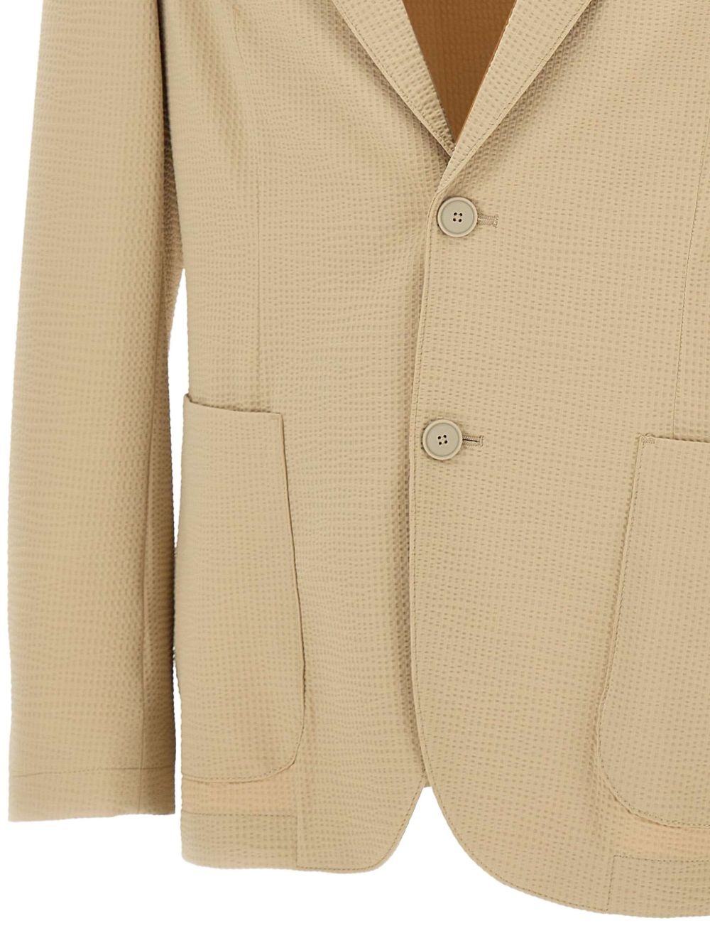 textured blazer - 5