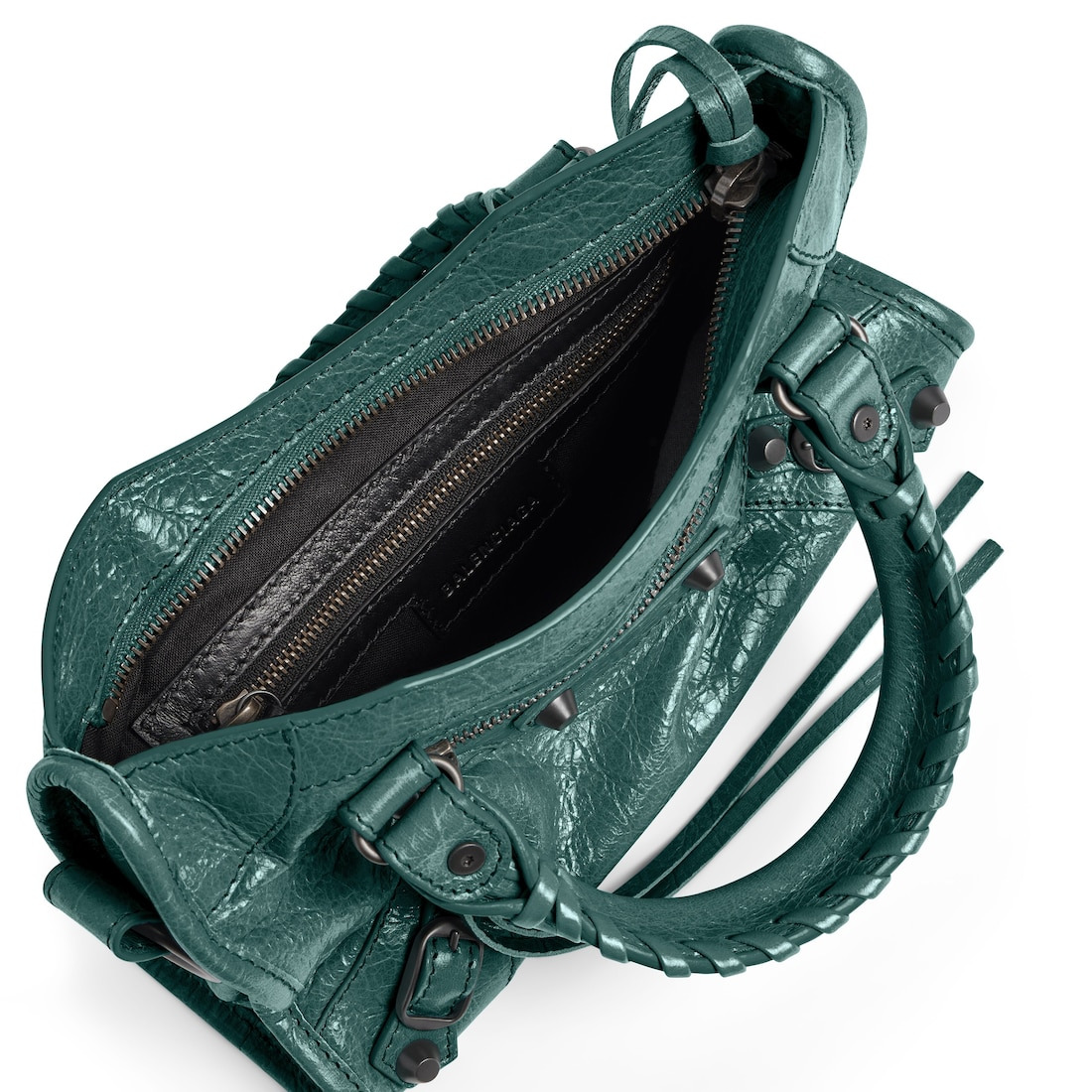 Women's Le City Bag Mini in Dark Emerald - 5