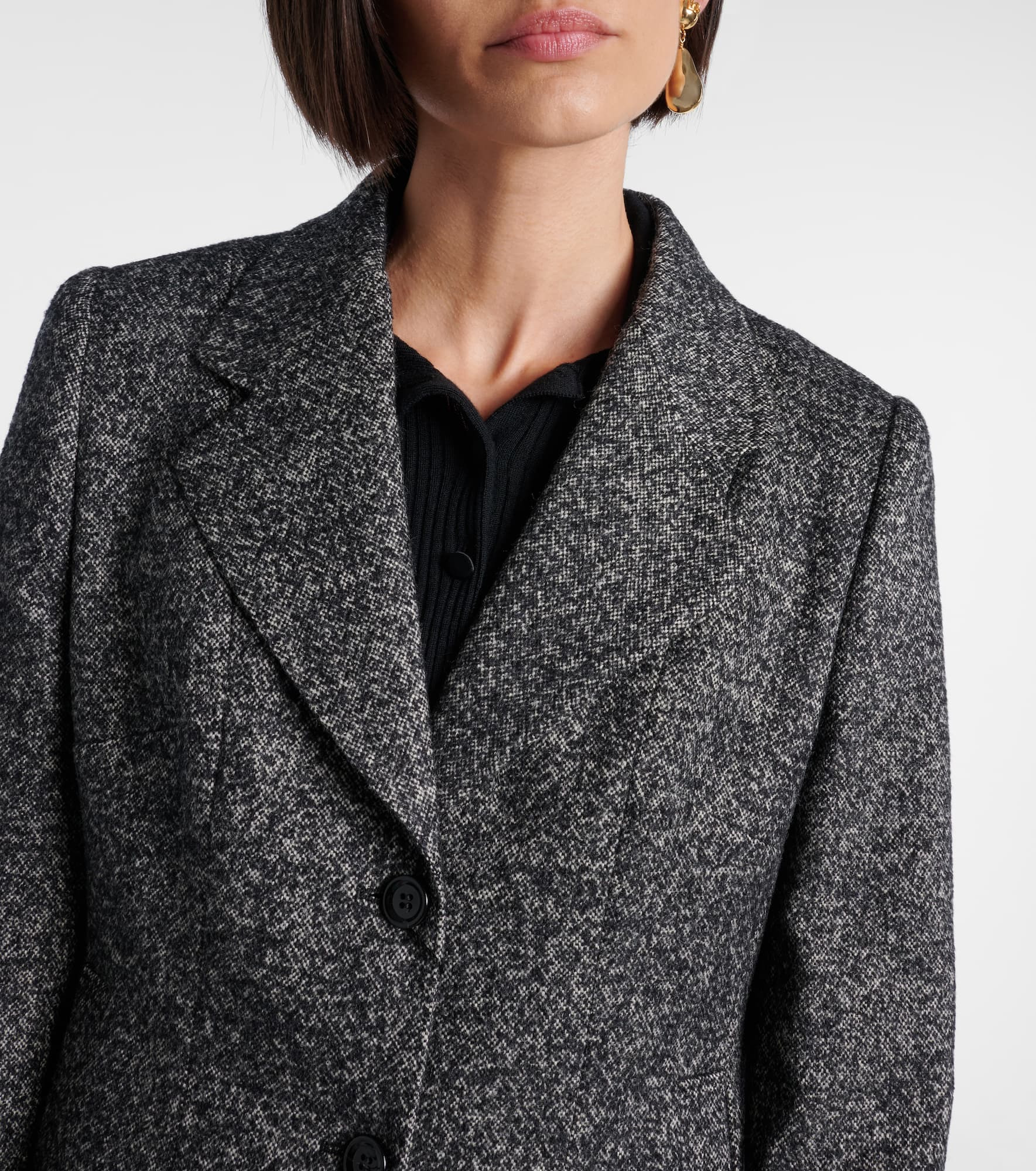 Wool-blend jacket - 4