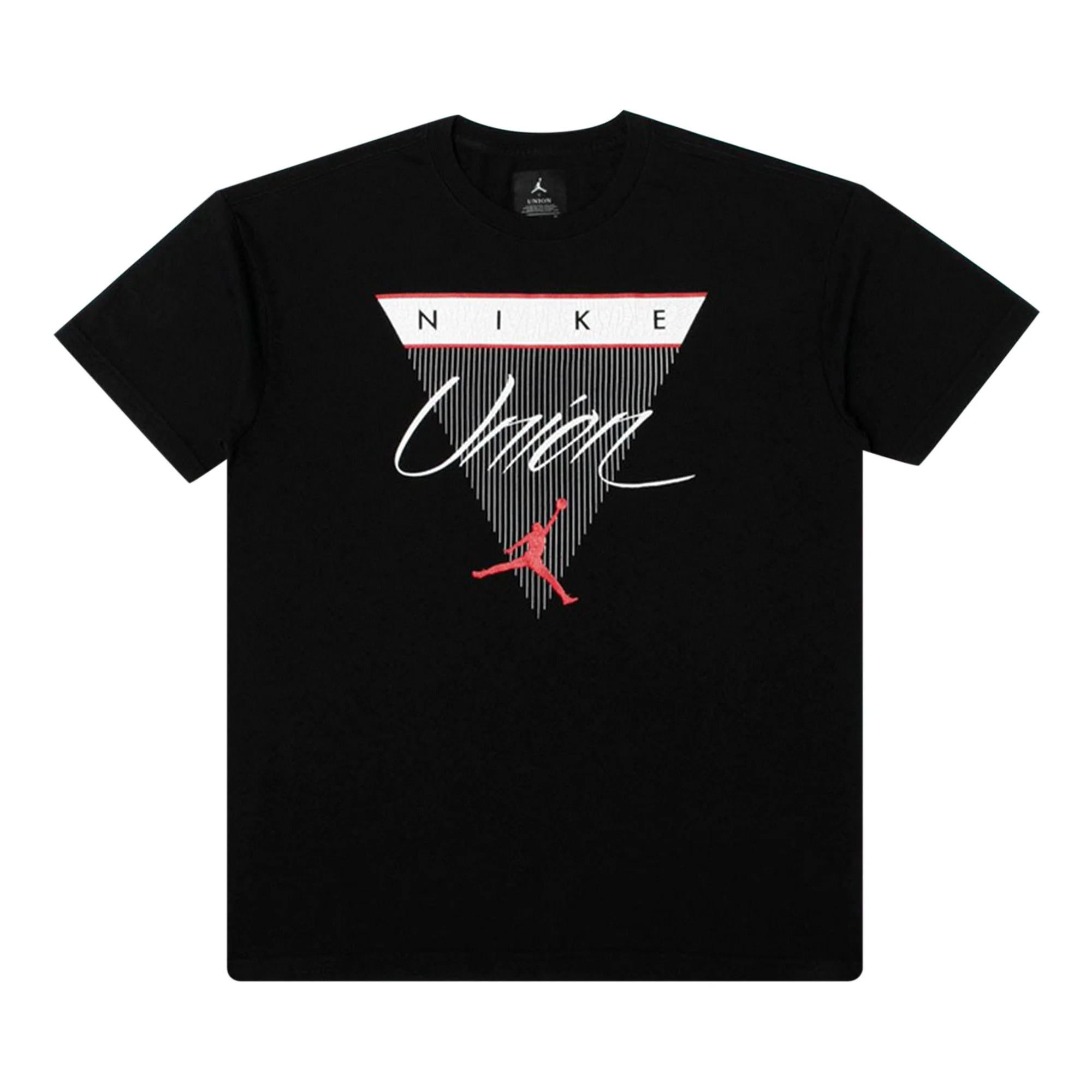 Air Jordan x Union NRG Vault Flight Triangle Tee 'Black' - 1