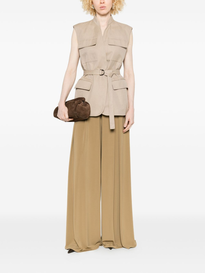 Max Mara Bermuda pleated trousers outlook
