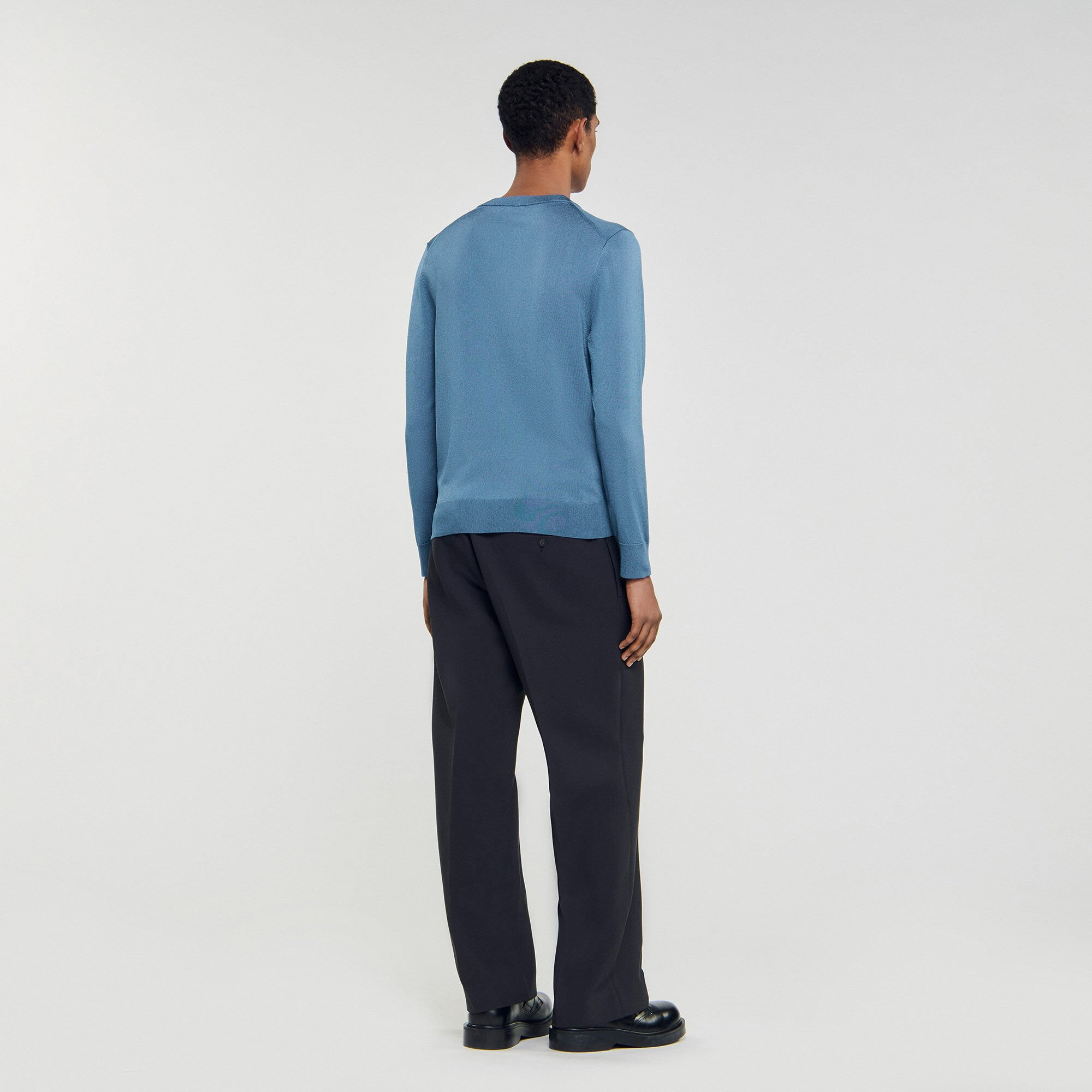 FINE KNIT SWEATER - 5