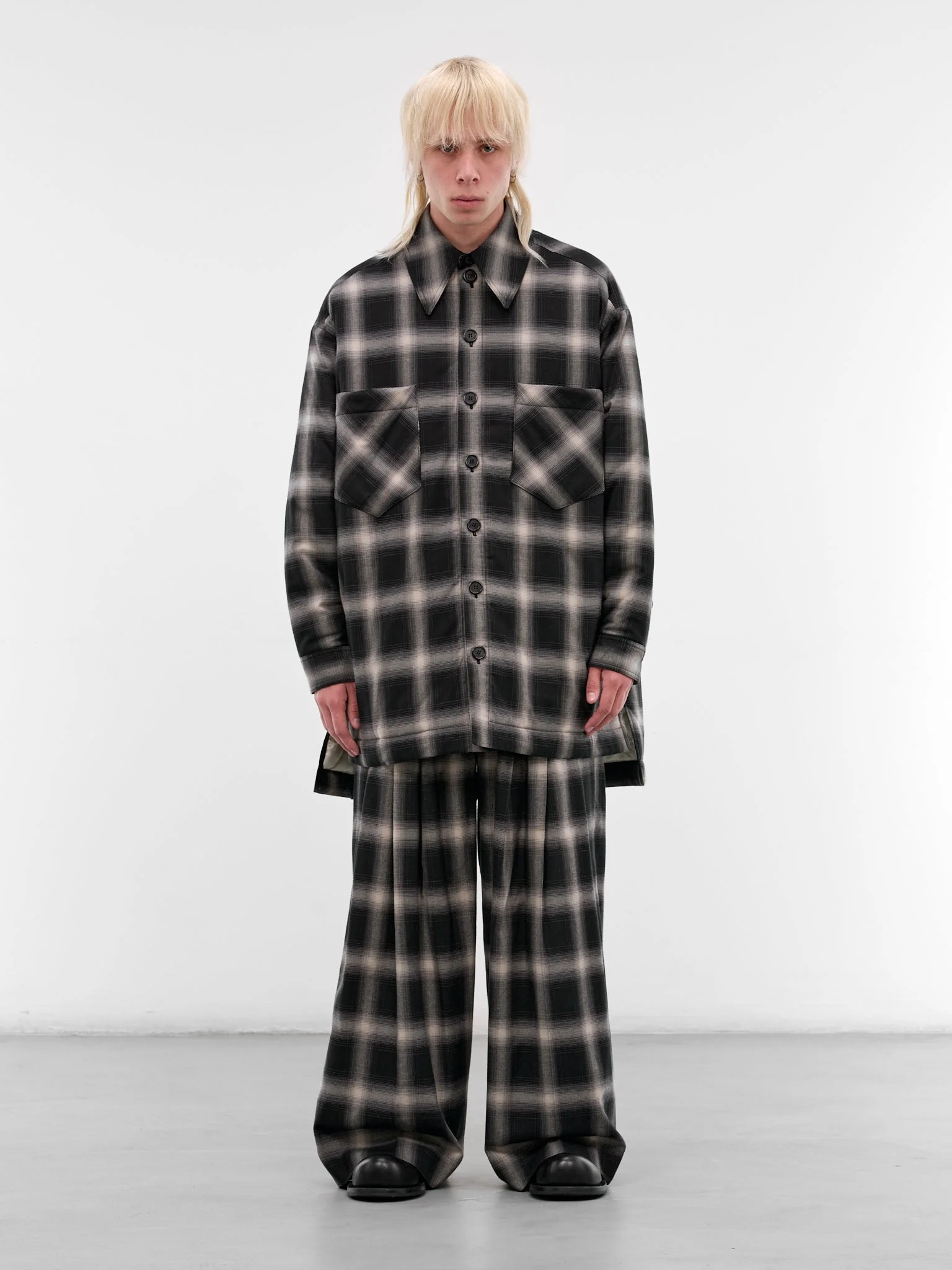 Ombre Check Fat Boy Flannel - 1