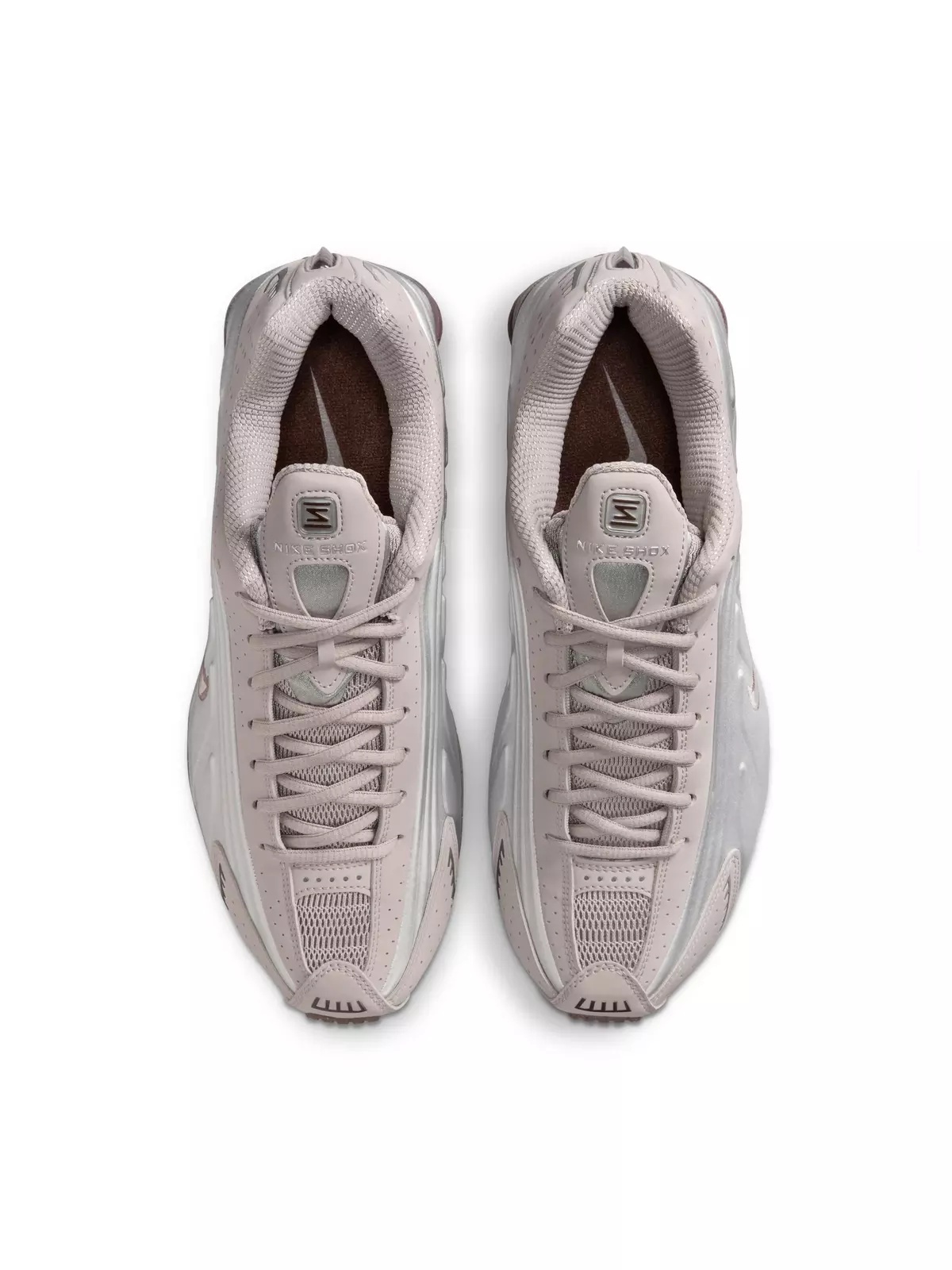 Shox R4 "Cave Stone/College Grey" Men's Shoe - 6