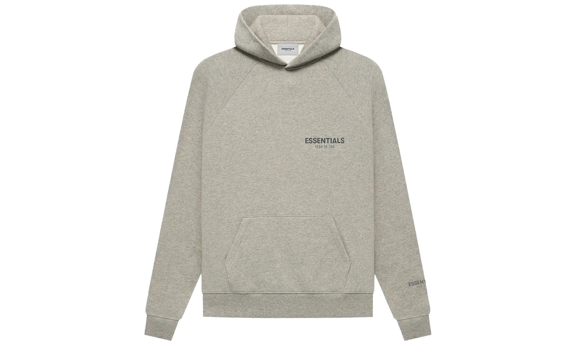 Core Collection Pullover Hoodie "Dark Heather Oatmeal - FW21" - 1