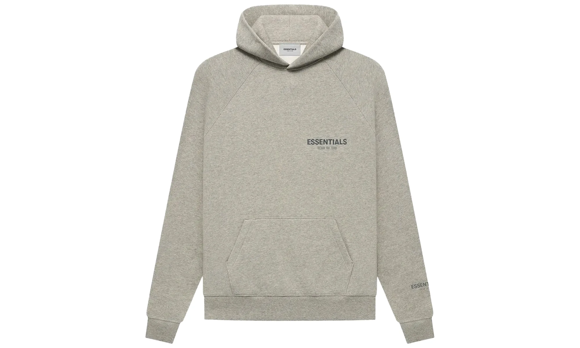 Core Collection Pullover Hoodie "Dark Heather Oatmeal - FW21" - 1