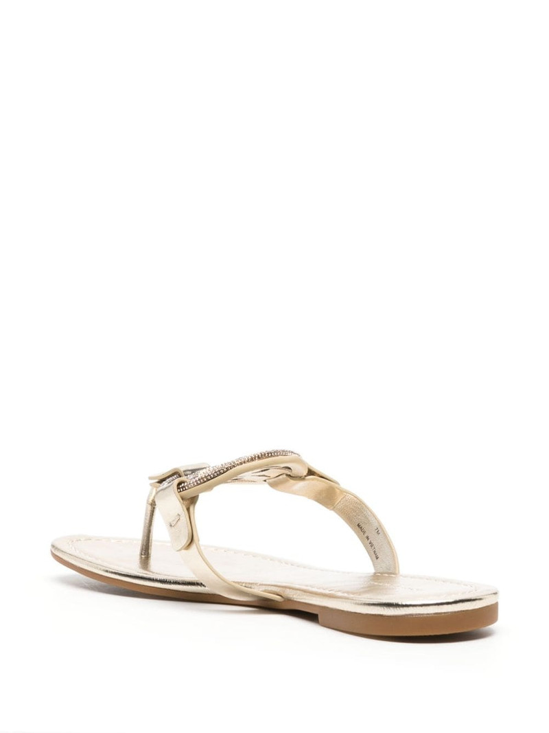 Miller Pavé rhinestone-embellished sandals 3