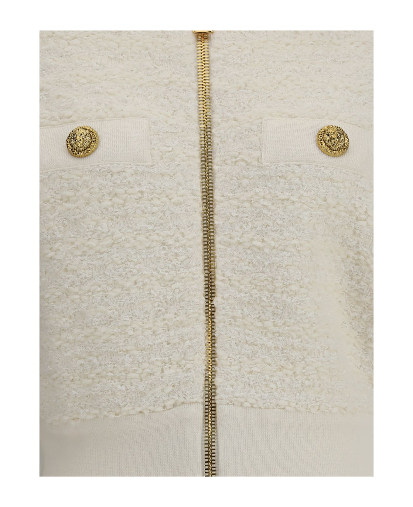 Tweed Bomber Jacket - 3