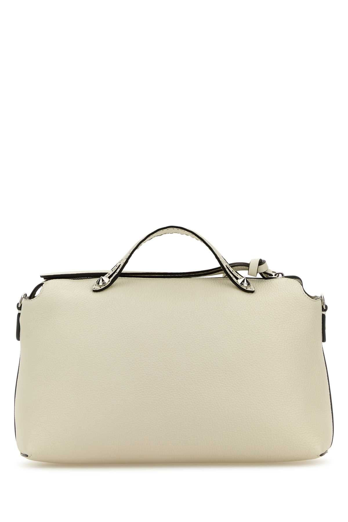 Fendi Women Ivory Leather Large By The Way Handbag - 3