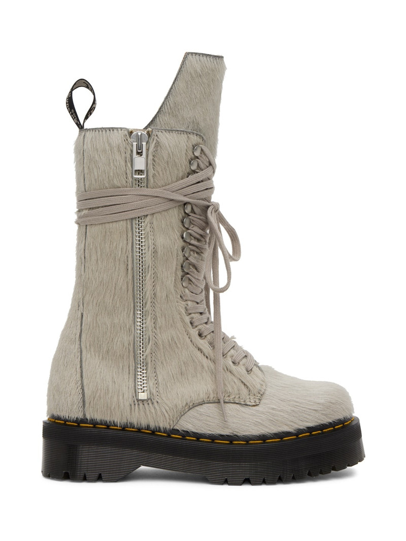 Off-White Dr. Martens Edition Pony Hair Boots - 1