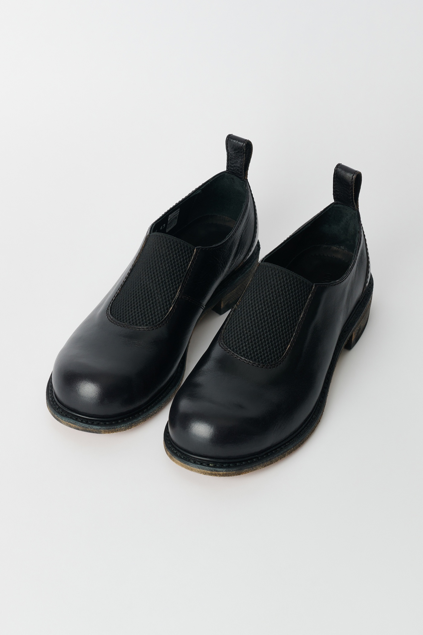 Naoto Shoe Deep Black Leather - 7