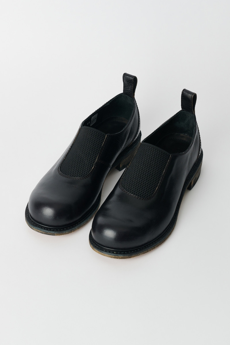 Naoto Shoe Deep Black Leather 7