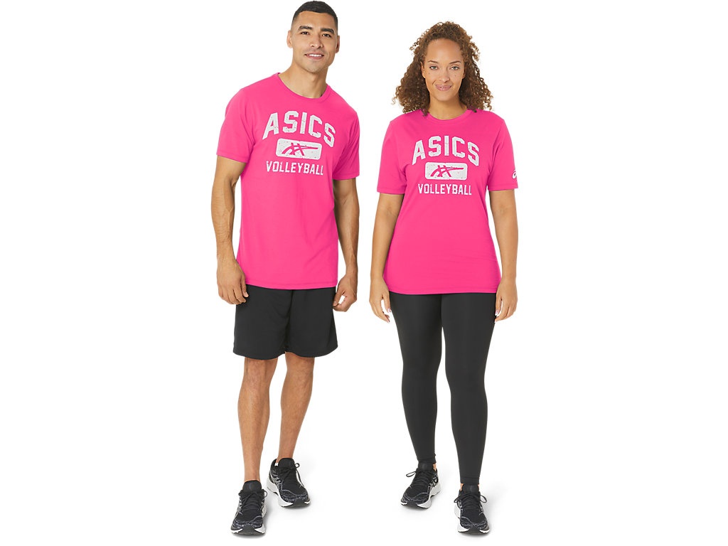 ASICS VOLLEYBALL GRAPHIC TEE - 8