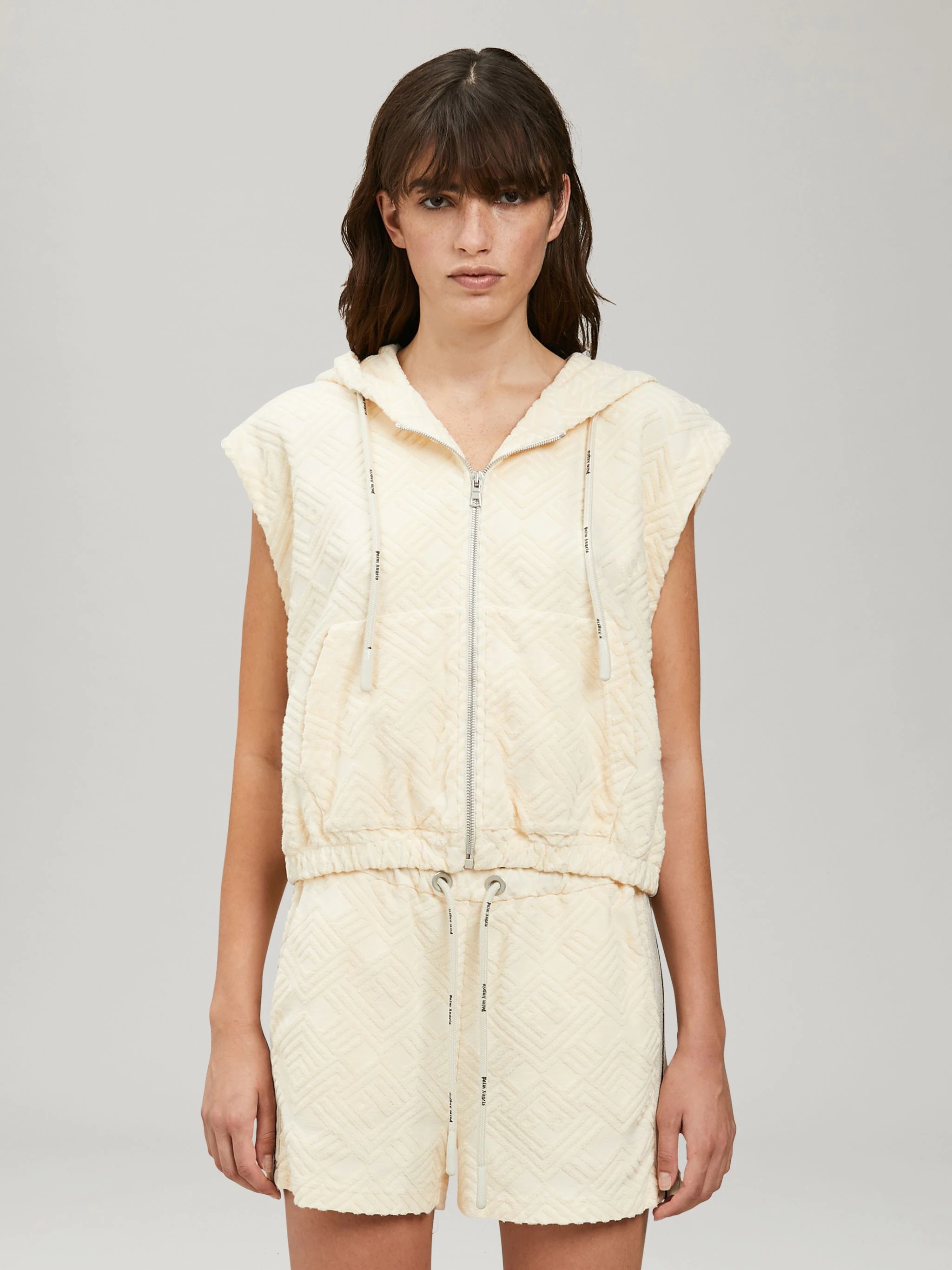 MONOGRAM TERRY VEST - 3