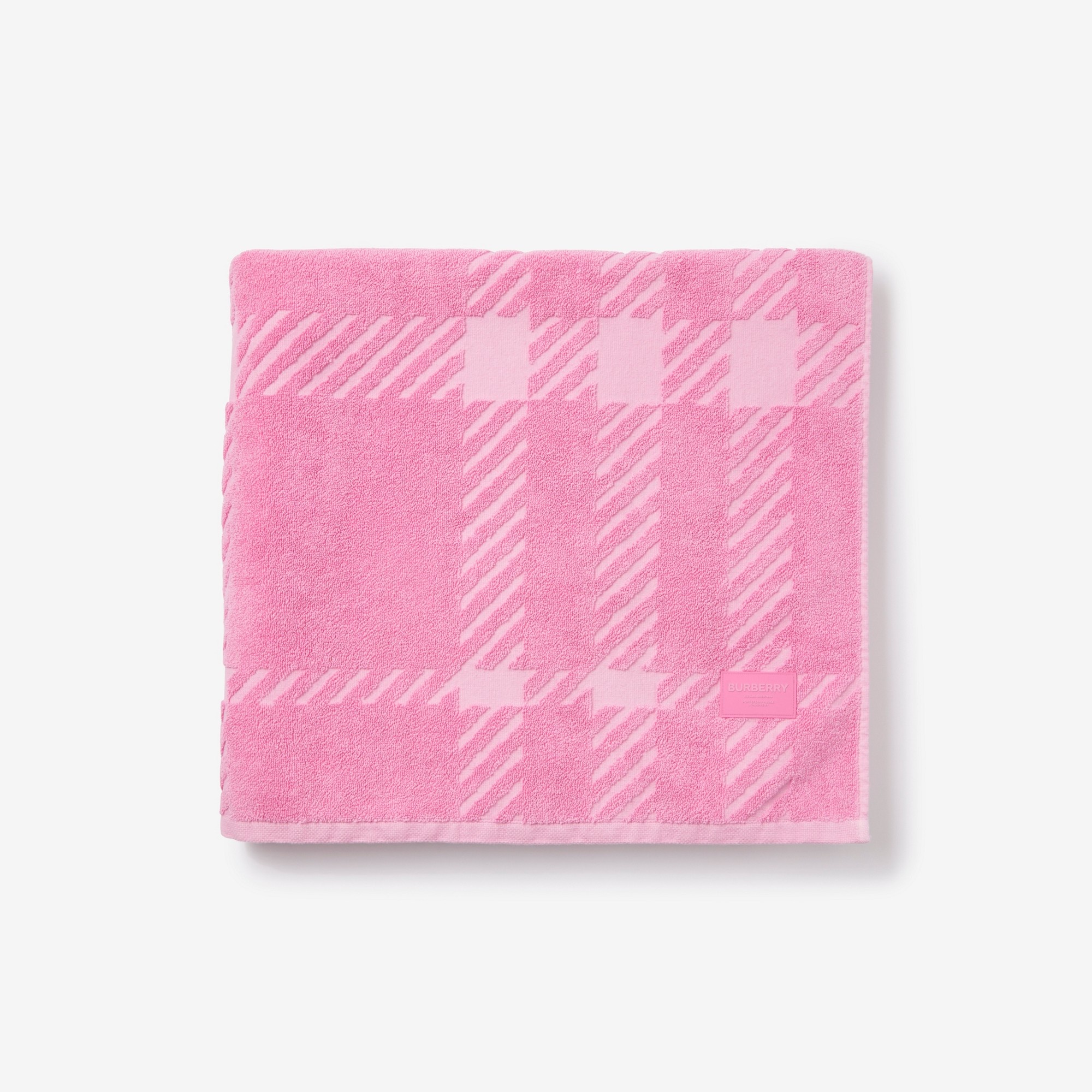 Check Cotton Jacquard Towel - 2