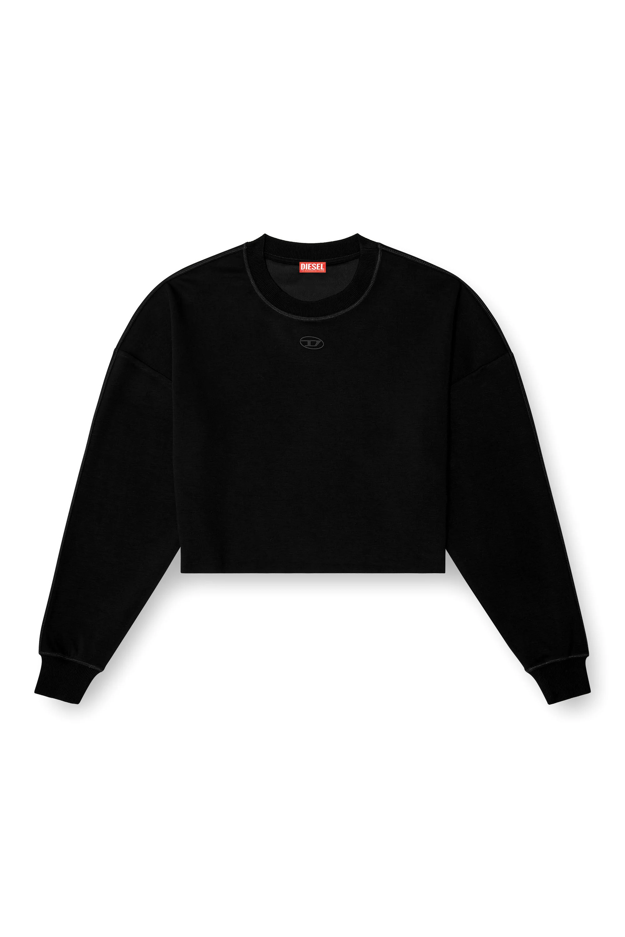 CROP TOP IN LIGHT STRETCH SCUBA - 1