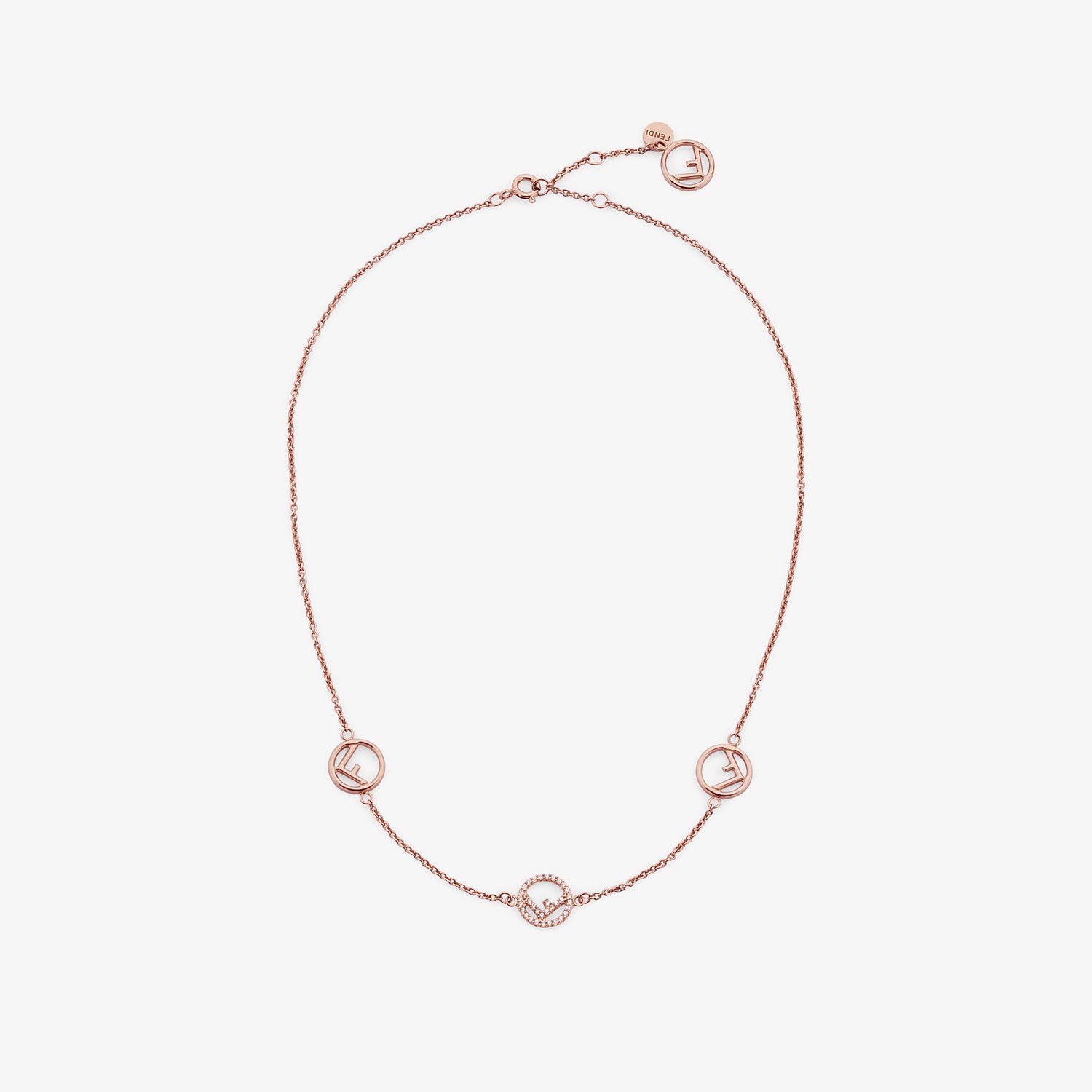 Rose-gold necklace - 1