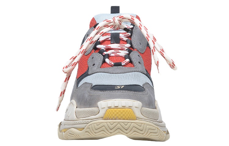 (WMNS) Balenciaga Triple S 'Blue Red' 554105W09O24365 - 3
