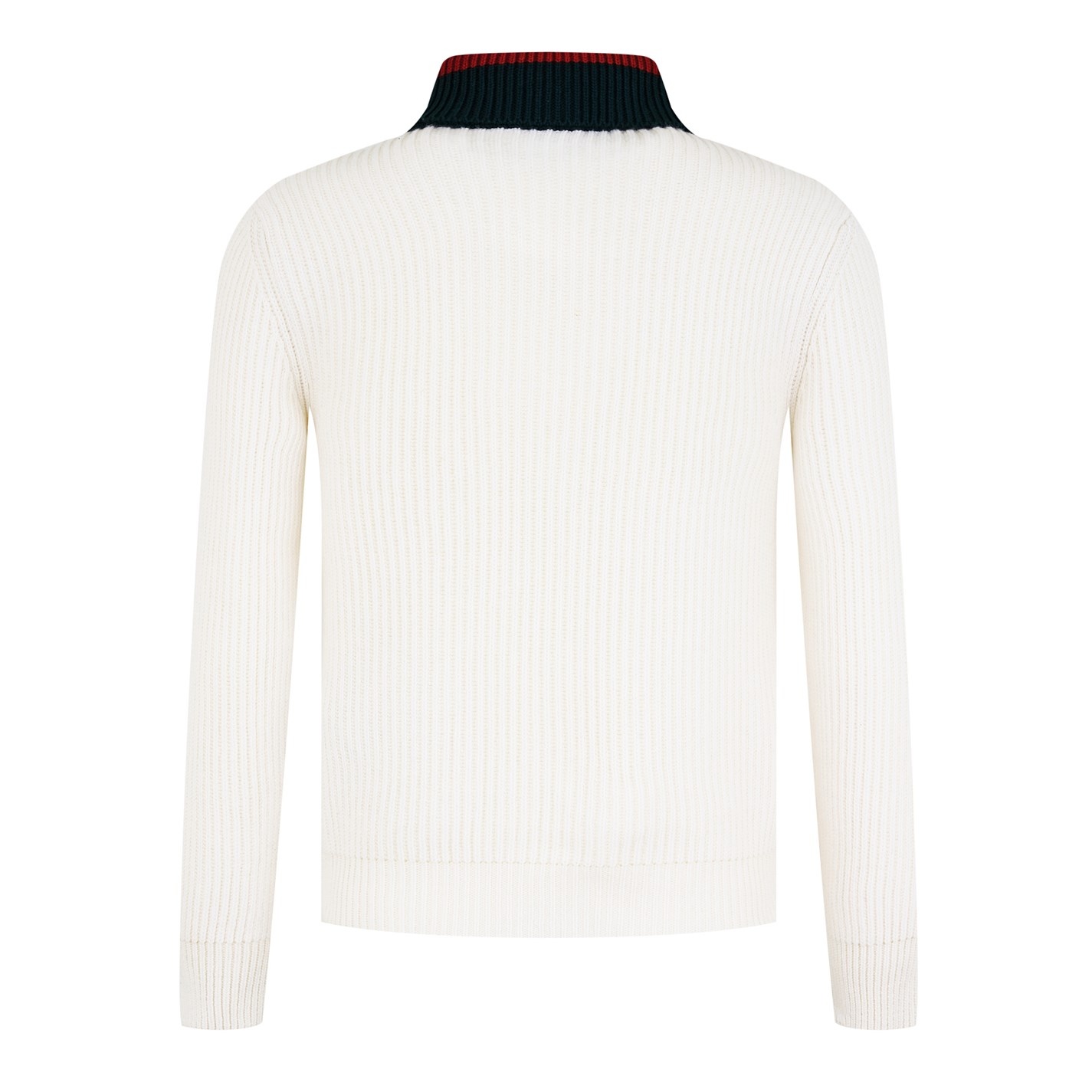 KNITTED QUARTER ZIP WEB JUMPER - 7