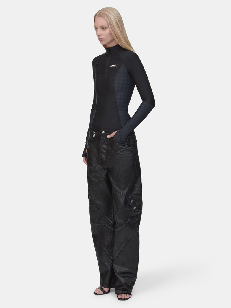 WOMEN'S MA QUAD LONG SLEEVE ZIP TOP 3