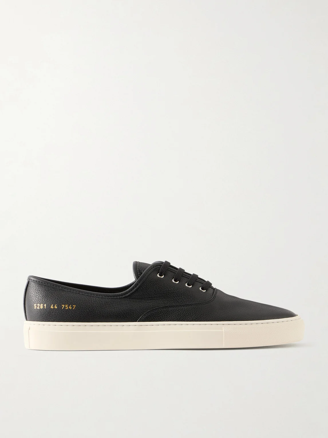 Deck Full-Grain Leather Sneakers - 1