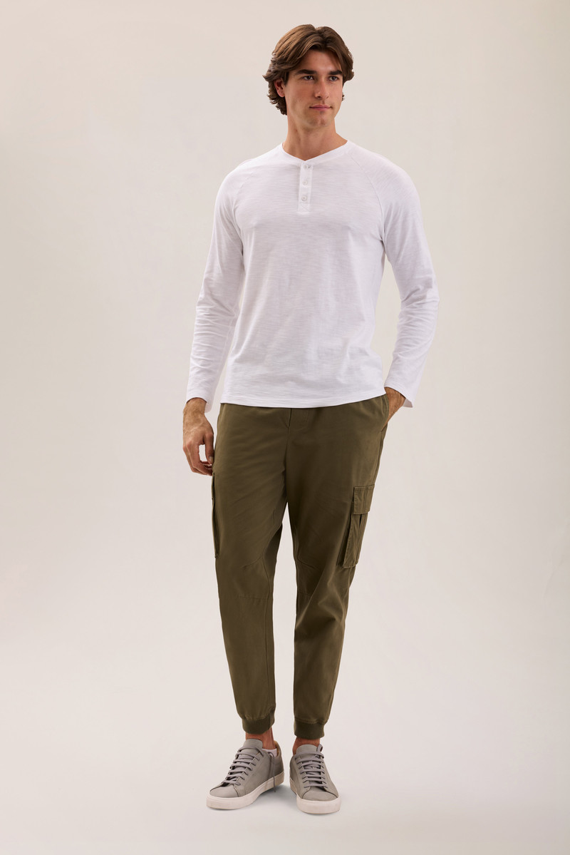 Slub Jersey Henley 4