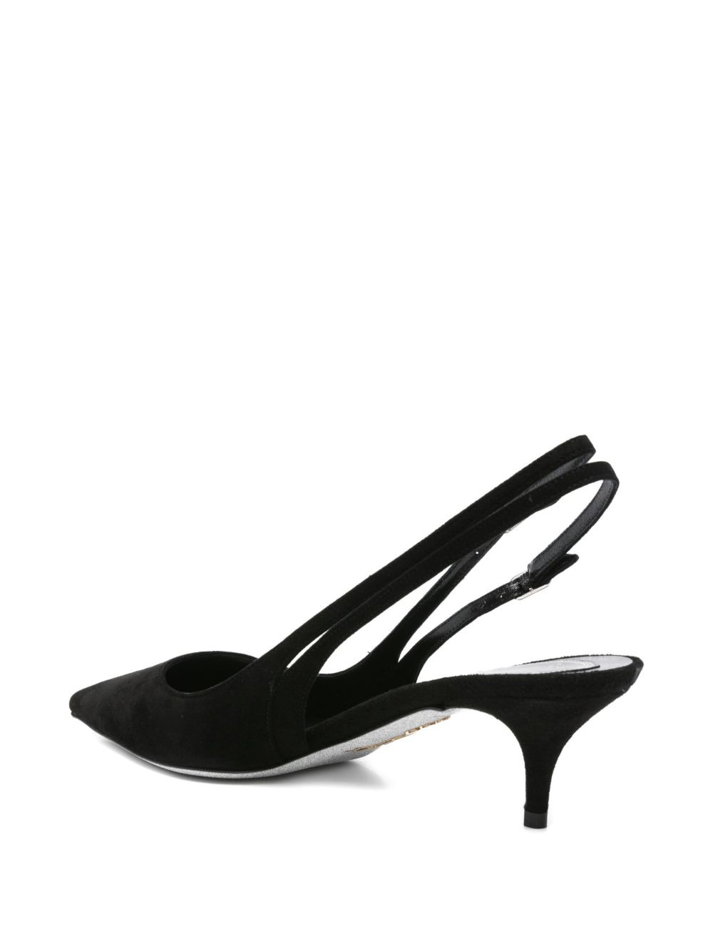 60mm slingback pointed-toe heeled pumps - 3