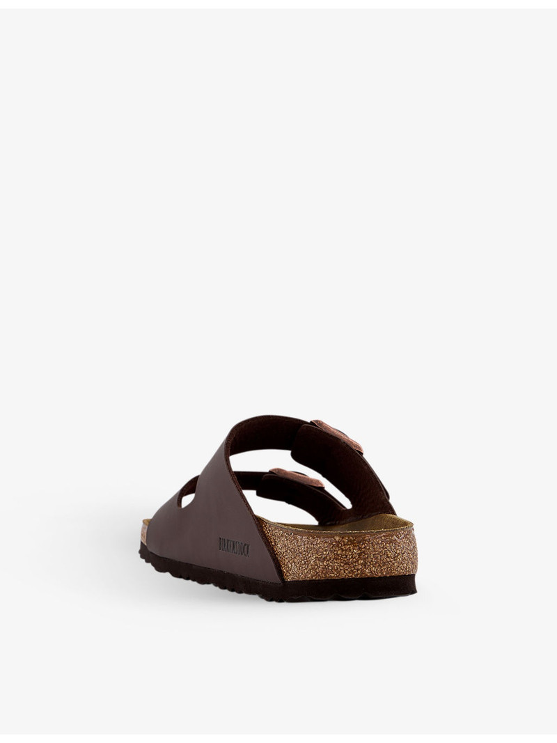 BIRKENSTOCK Arizona two-strap faux-leather sandals outlook