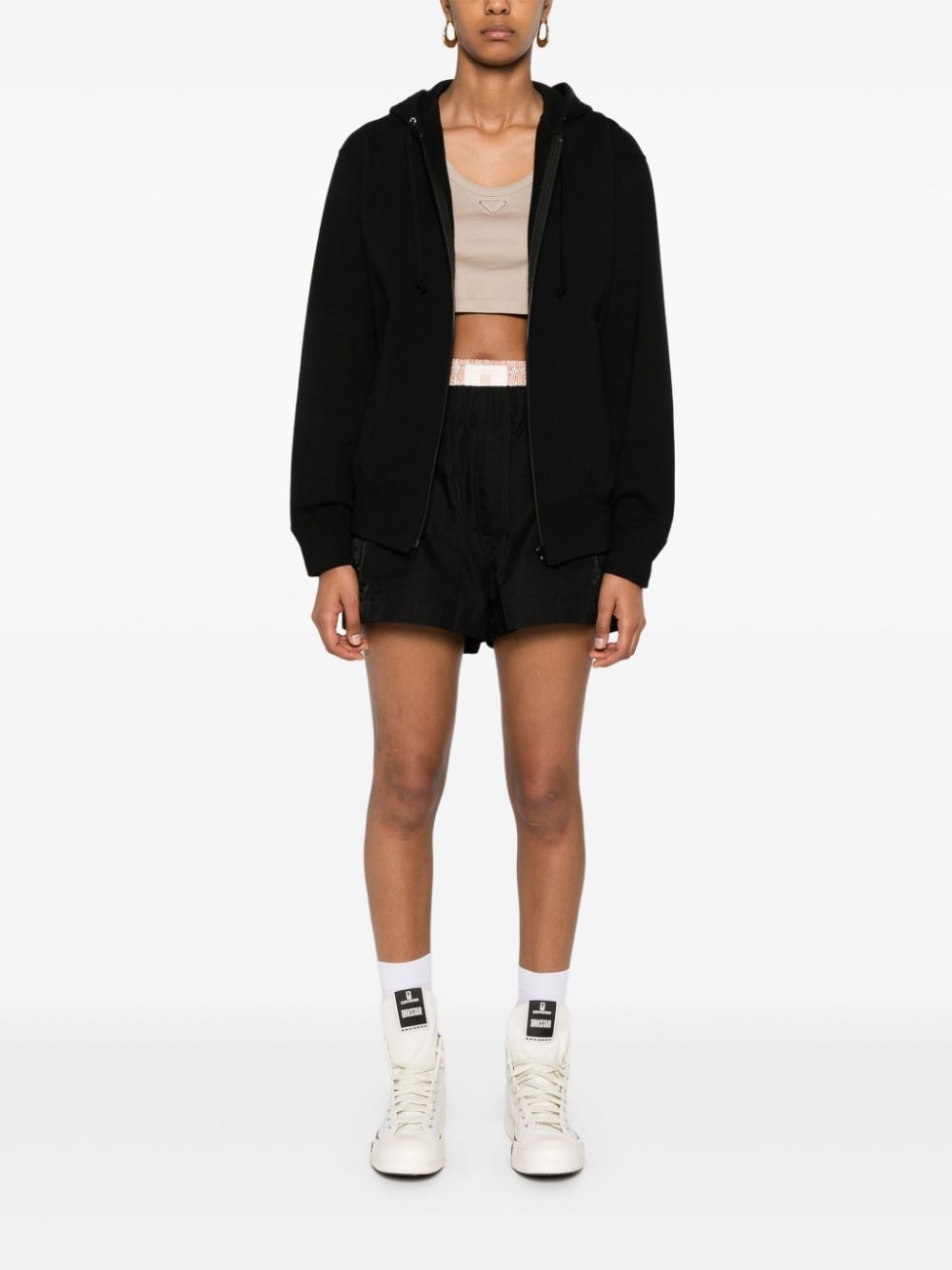 signature heart-patch hoodie - 3