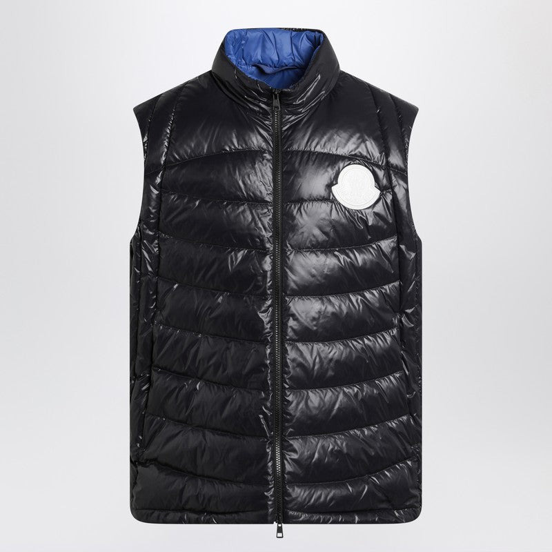 Moncler Menelao grey padded waistcoat - 1