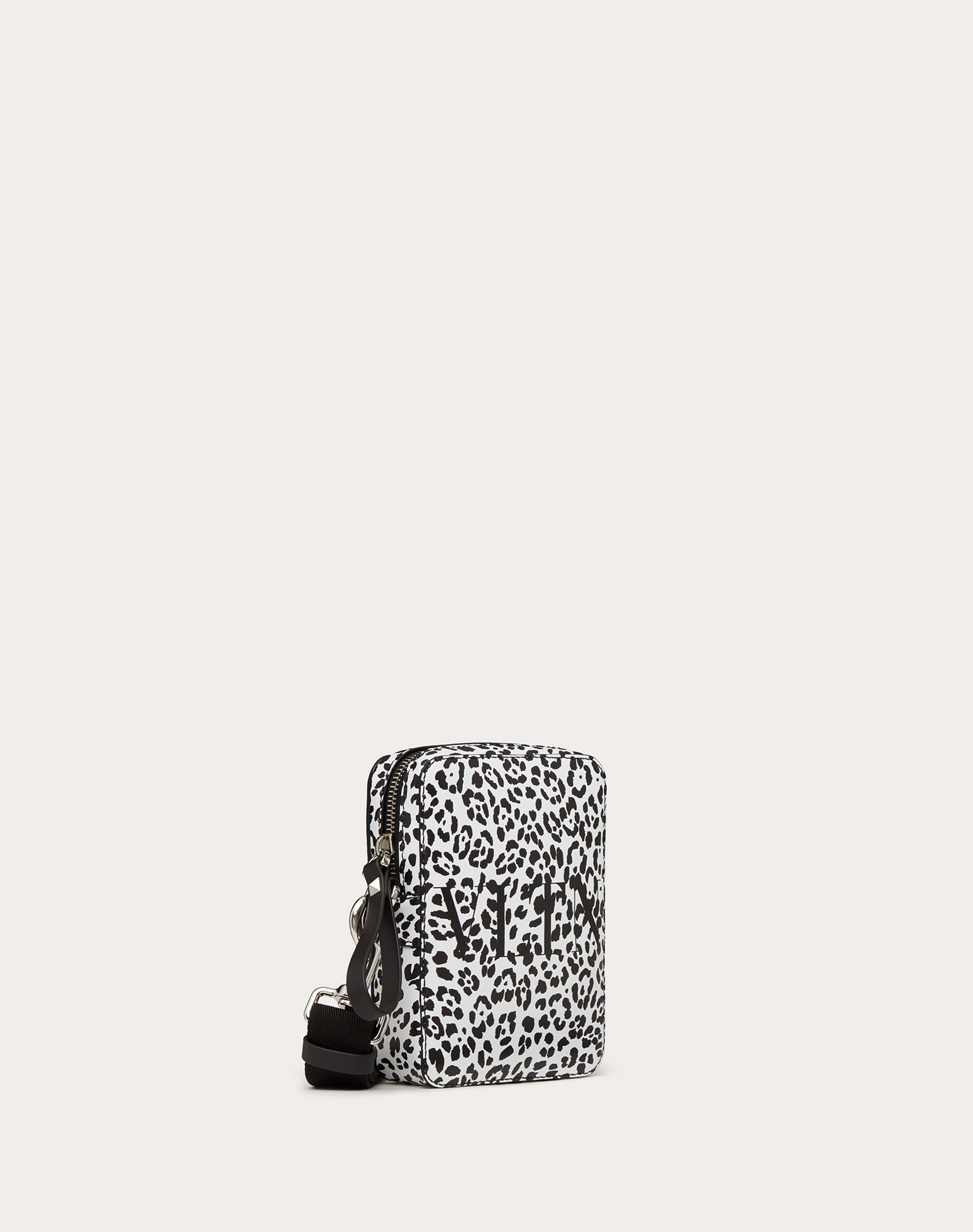 Small VLTN ANIMALIER shoulder bag in Leather - 2