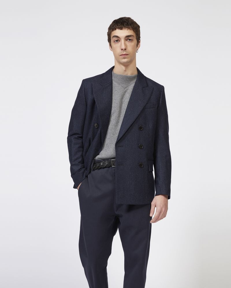Isabel Marant MAXIME flannel jacket outlook