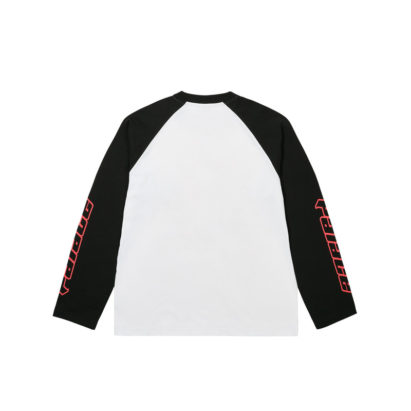 PALACE KAWAII RAGLAN LONGSLEEVE WHITE outlook
