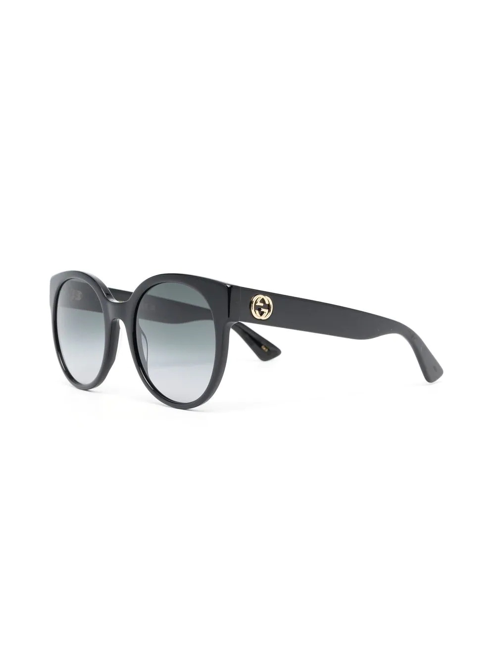 GG-logo round-frame sunglasses - 2