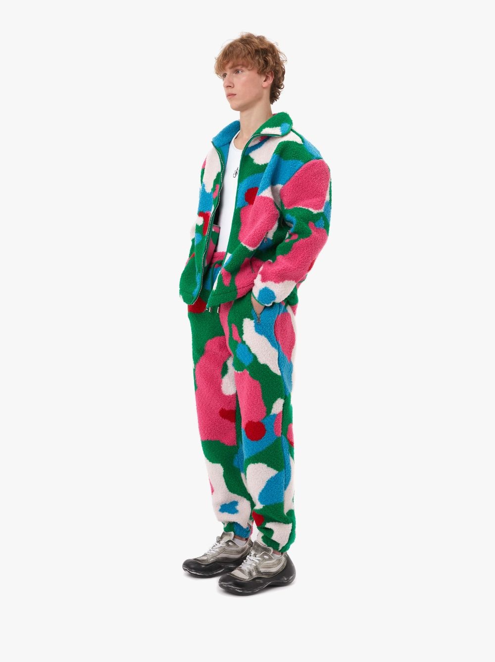 GRAPHIC FLEECE TROUSERS - 4