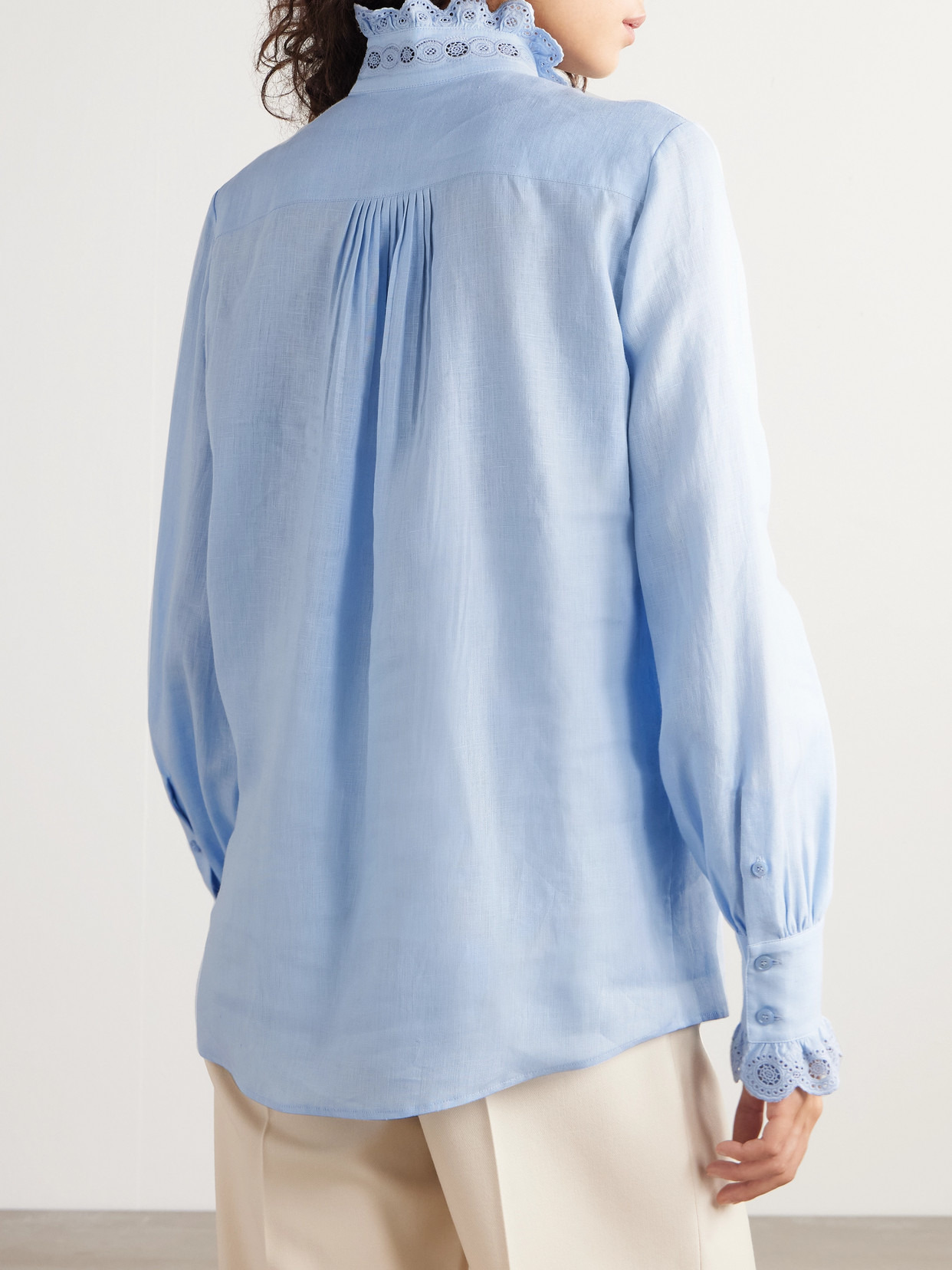 Embroidered Linen Shirt - 3