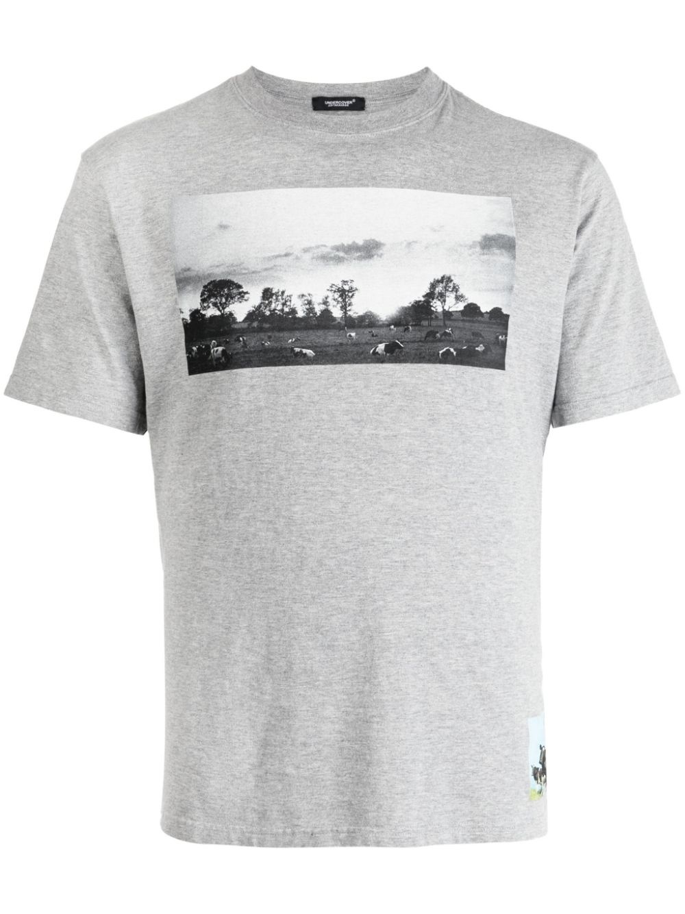 photograph-print cotton T-Shirt - 1